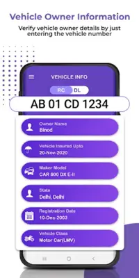 RTO Vehicle Information android App screenshot 9